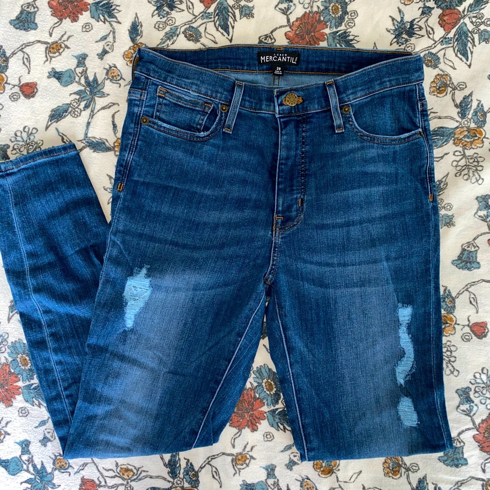 Distressed Jeans